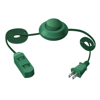 This tree includes an on/off foot pedal. This tree includes an on/off foot pedal.