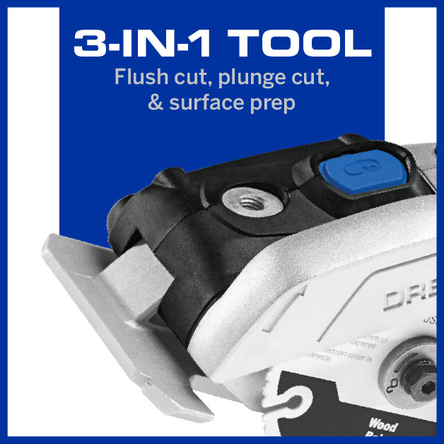 3 in 1 Tool image showing front end of tool