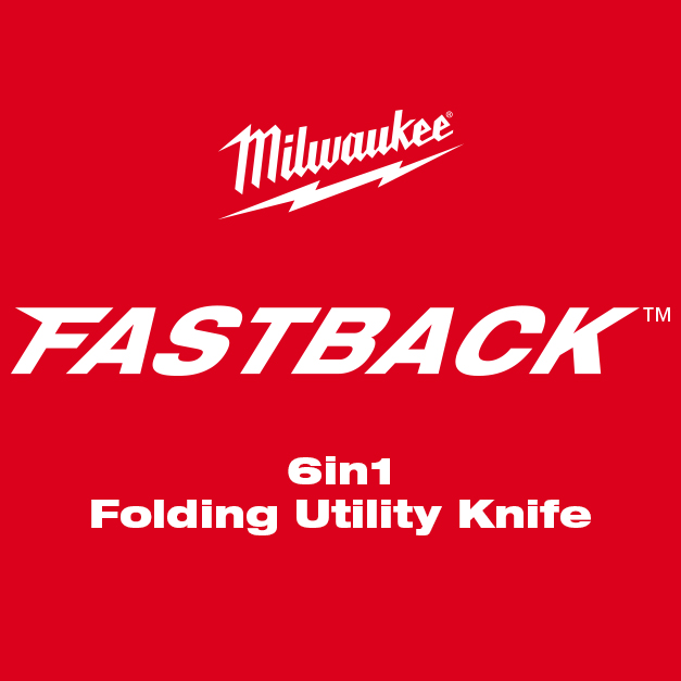 Milwaukee FASTBACK 6-in-1 Folding Utility Knives and FASTBACK Compact  Folding Utility Knife with General Purpose Blades (2-Pack) 48-22-1505Q -  The Home Depot
