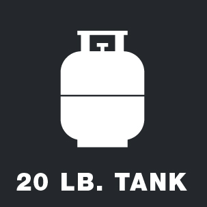 20 lb. propane tank graphic