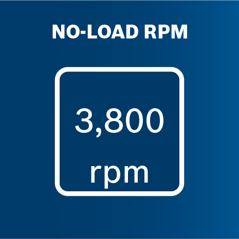 3800 No-Load RPM