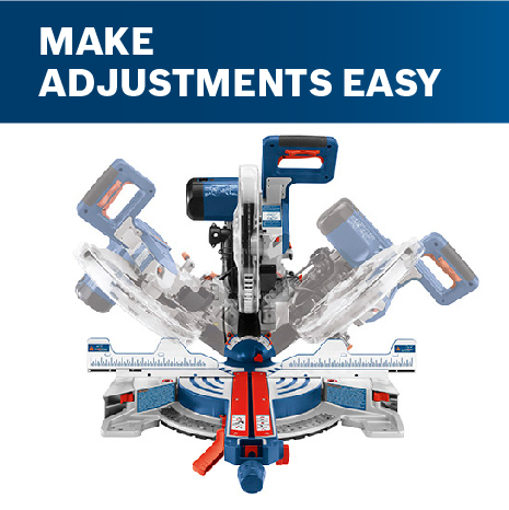 Make Adjustments Easy