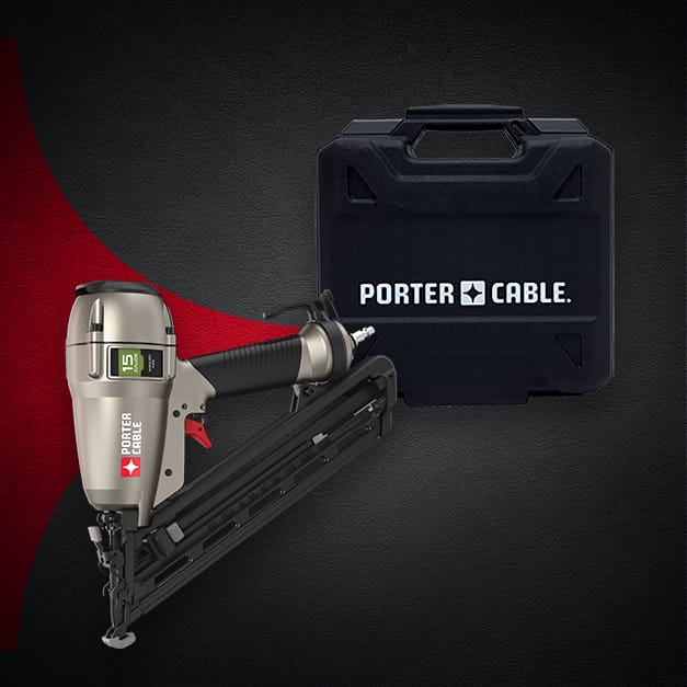 Porter-Cable 15-Gauge Pneumatic 2-1/2 in. Angled Nailer Kit