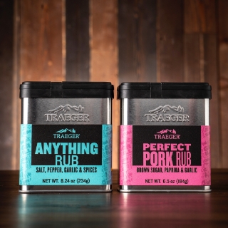 Traeger's Anything Rub and Perfect Pork Rub