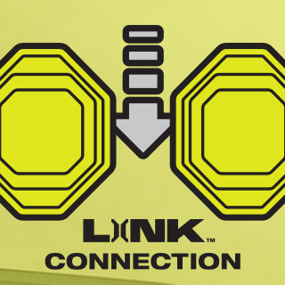 RYOBI LINK graphic displaying connection
