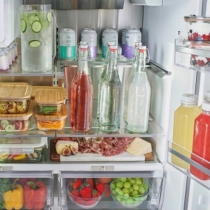 Bosch Refrigerator retractable garage shelf