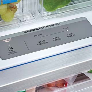 Adjustable Temp Drawer