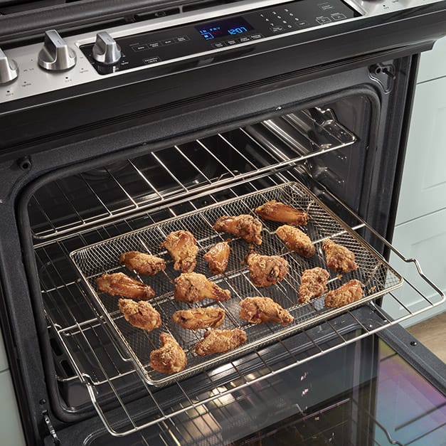 Air fry your favorite foods right in the oven without preheating