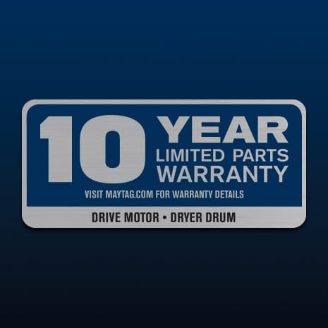 10-year limited parts warranty, see product warranty for details.