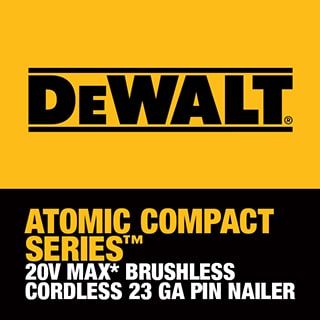 DEWALT ATOMIC Compact Series 20V MAX* Brushless Cordless 23 Ga