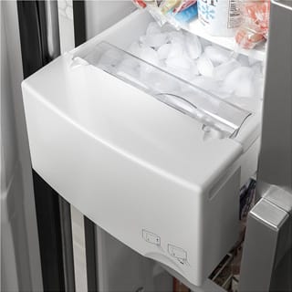 Close-up of large icemaker