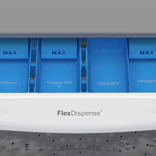 Close up of the FlexDispense dispensers.