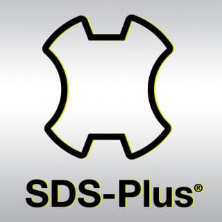 SDS-Plus Logo to show compatability with SDS-Plus Bits