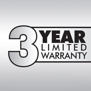 3 Year Limited Warranty