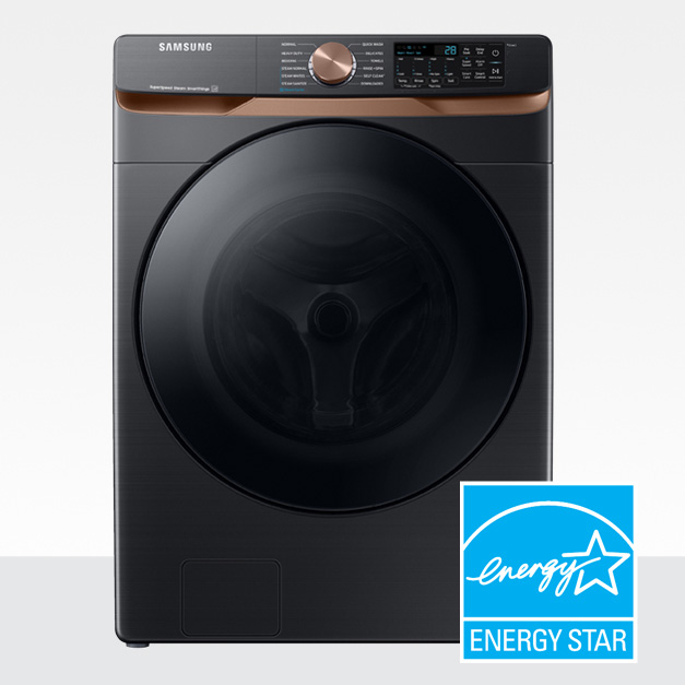 Image of washer with Energy Star logo.