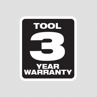 3 Year Tool Warranty