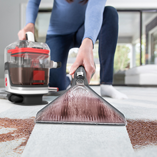 A tool for every mess with the 7" Wide Path Tool for large areas and the Tight Spot Tool for crevices and tough to reach spots.