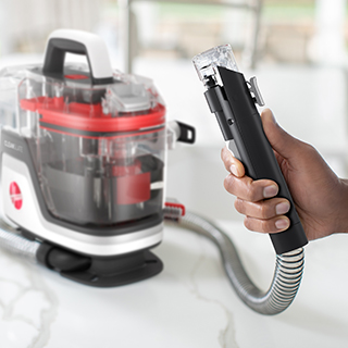 The Hose Rinse Tool flushes the machine with water to remove any left behind dirt and debris.