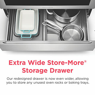 Extra Wide Store-More™ Storage Drawer