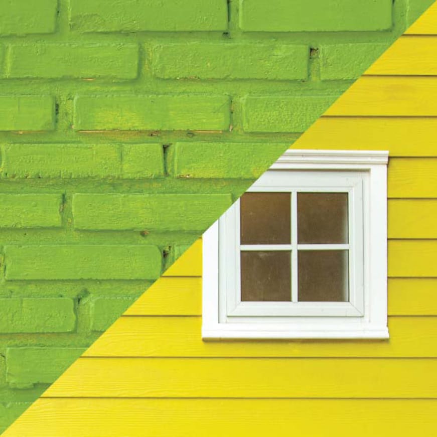 What is the difference between Green,Yellow and Blue painters tape?