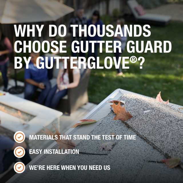 Gutter Guard by Gutterglove 4 ft. L x 5 in. W Stainless Steel