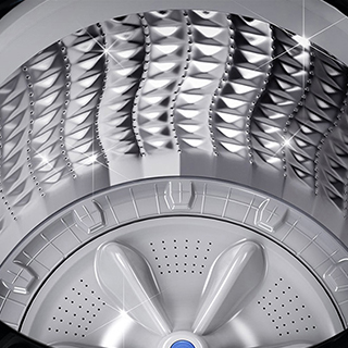 Image of Swirl+ Tub feature inside washing machine.