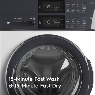 15-Minute Fast Wash & 15-Minute Fast Dry