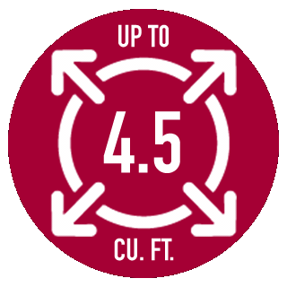 4.5 cu. ft. Ultra Large Capacity