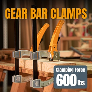 Mua 24-inch Bar Clamps, 90°Cabinet Master Parallel Jaw Bar Clamp Set, 2