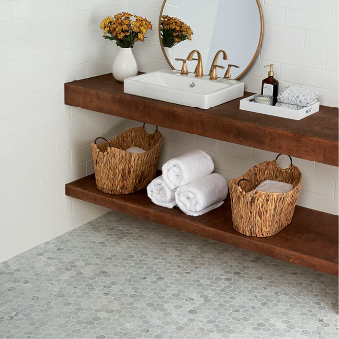 Dependable mosaic tile for kitchen backsplashes