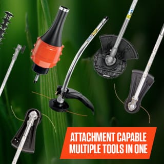 Attachment capable multiple tools in one